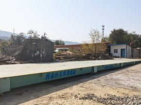 三門峽靈寶賽迪建材二廠區150噸地磅
