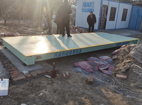周口李老村農業合作社30噸地磅