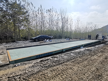 南陽桐柏欣欣礦業有限公司150噸地磅